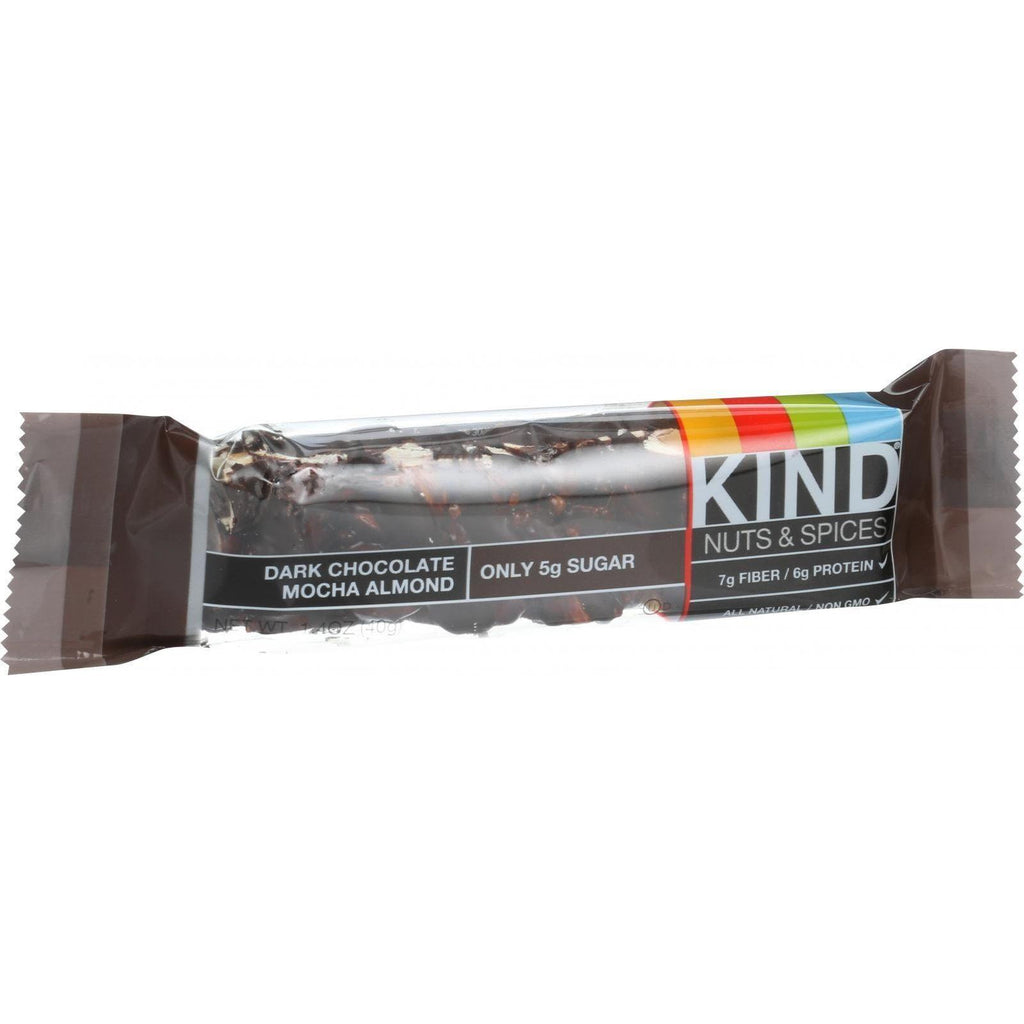 Kind Bar - Dark Chocolate Mocha Almond - 1.4 Oz Bars - Case Of 12