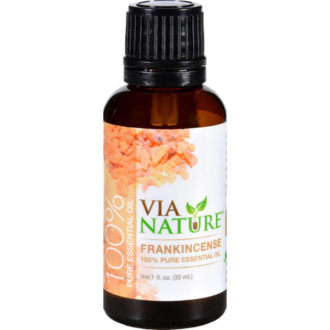 Via Nature Essential Oil - 100 Percent Pure - Frankincense - 1 Fl Oz