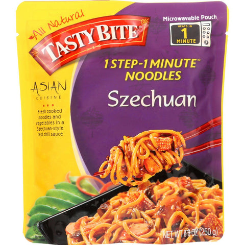 Tasty Bite Noodles - Asian - Szechuan - 8.8 Oz - Case Of 6