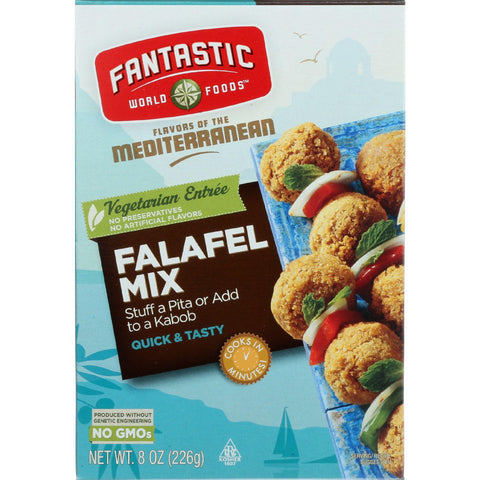 Fantastic World Foods Mix - Falafel - 8 Oz - Case Of 6