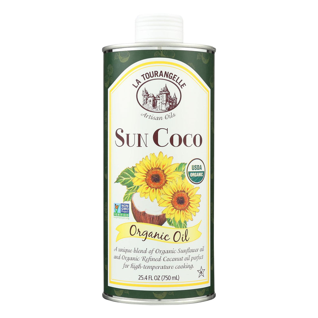 La Tourangelle Sun Coco Oil - Case Of 6 - 25.4 Fl Oz.