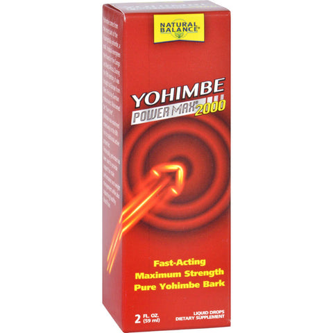 Natural Balance Yohimbe Power Max 2000 - 2 Oz