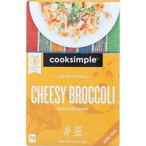 Cooksimple Cheesy Broccoli - 4 Oz - Case Of 6