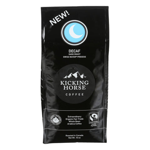 Kicking Horse Coffee - Whole Bean - Decaf - Case Of 6 - 10 Oz.