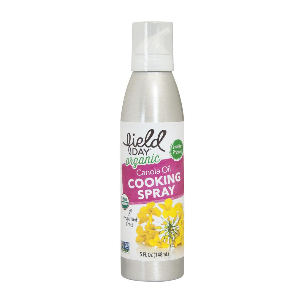 Field Day Organic Canola Oil Cooking Spray - Cooking Spray - Case Of 6 - 5 Fl Oz.