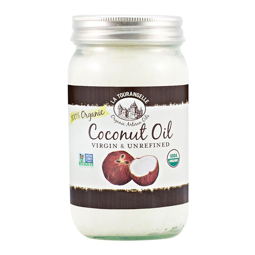 La Tourangelle Unrefined Coconut Oil - Case Of 6 - 30 Fl Oz.