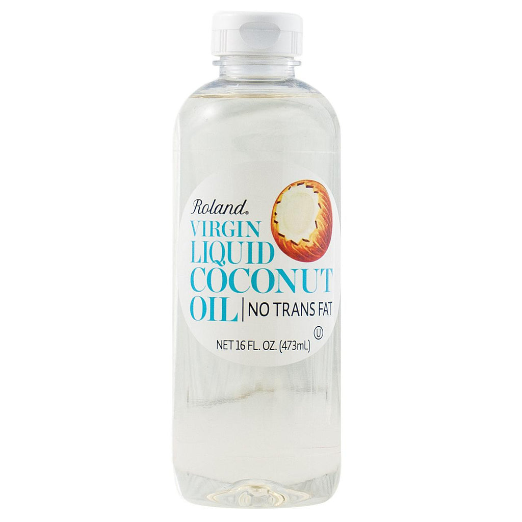 Roland Coconut Oil - Virgin Liquid - Case Of 6 - 16 Oz.